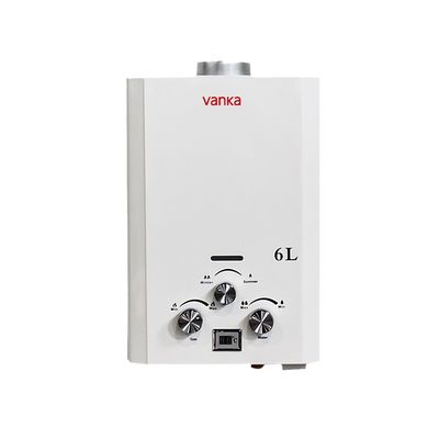 6L Capacity Wall Mounted High Flow Flue Gas Water Heater for Instant Hot Water