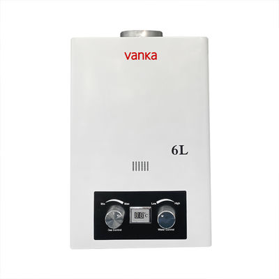 Energy Efficient 6L White Flue Heater with Compact Design