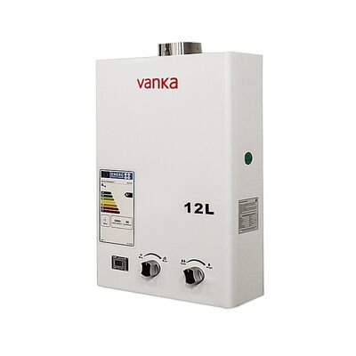 Digital Adjustable Forced Exhaust Gas Heater Quiet Operation Anti Freeze 12L 24L Options