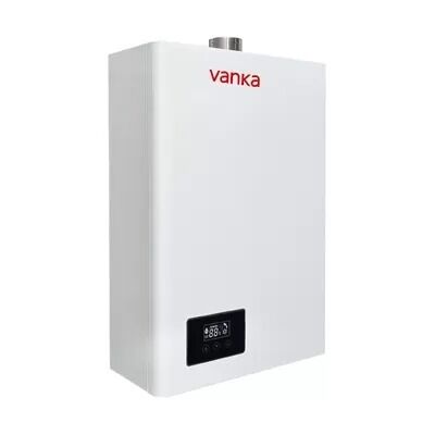 White 16L Digital Thermostatic Gas Water Heater Single Flue Design Energy Saving Quiet Operation