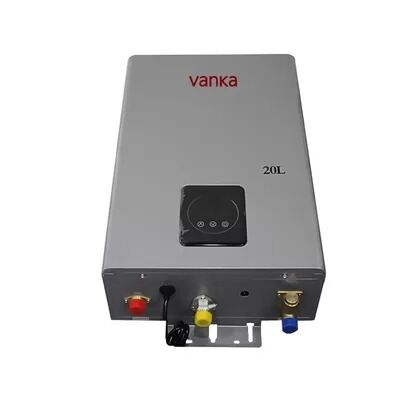 Digital Tankless Gas Water Heater 20L Indoor Use Multipoint Hot Water System