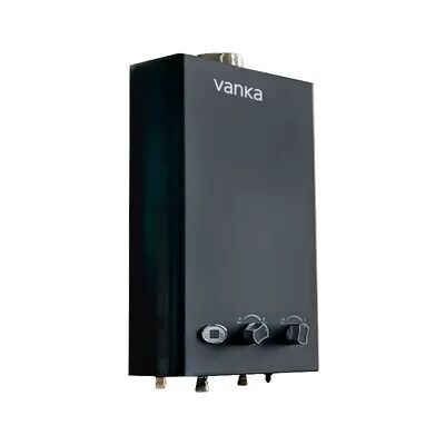 Modern Tempered Glass Gas Water Heater 16L 18L 20L Forced Exhaust Copper Heat Exchanger